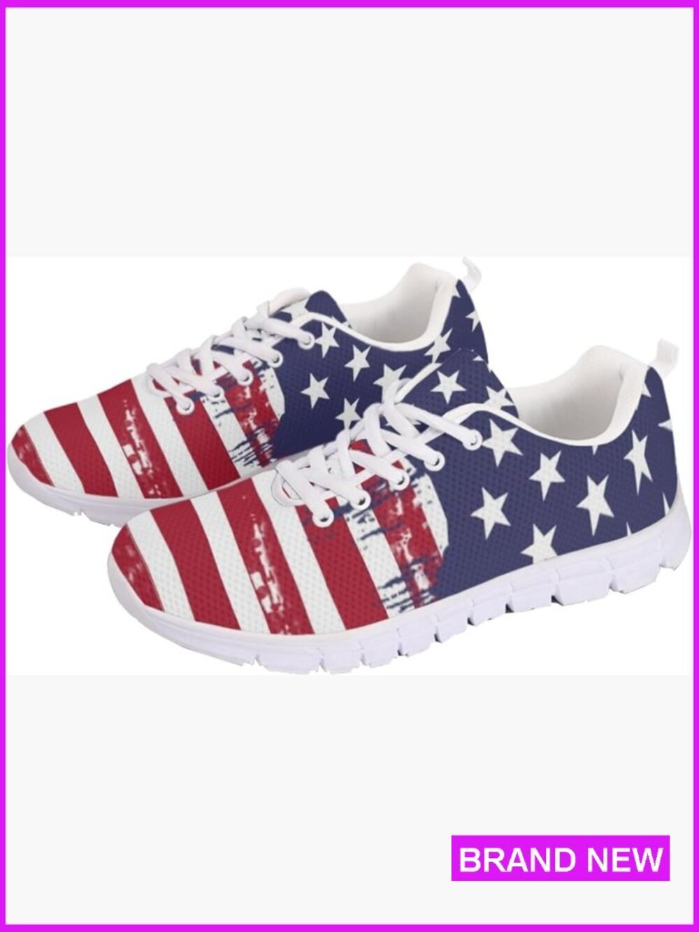 Lightweight Running Sneakers Breathable Mesh Lace-Up Athletic Shoes for Walking